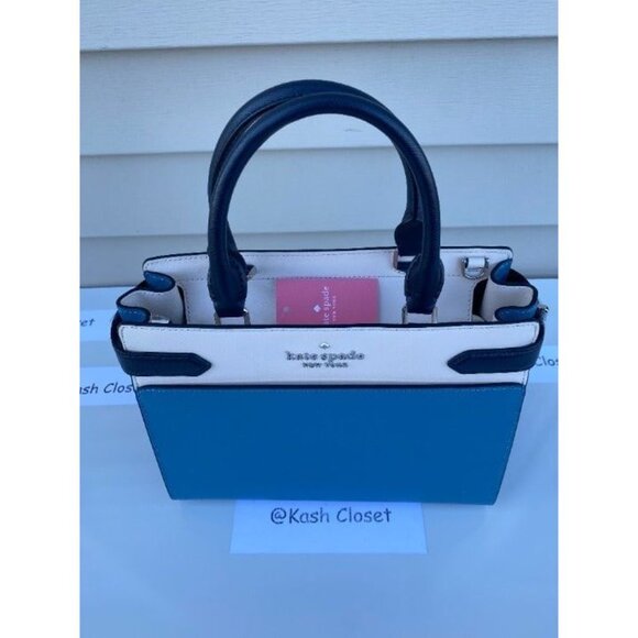 Kate Spade satchel purse medium color block purse niagara multi - Picture 5 of 8